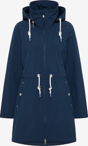 Manteau fonctionnel TALENCE en bleu : devant