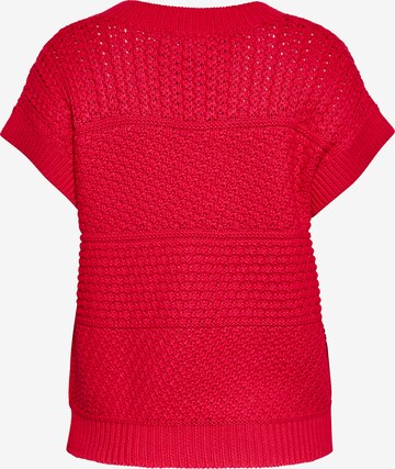 Pull-over usha FESTIVAL en rouge