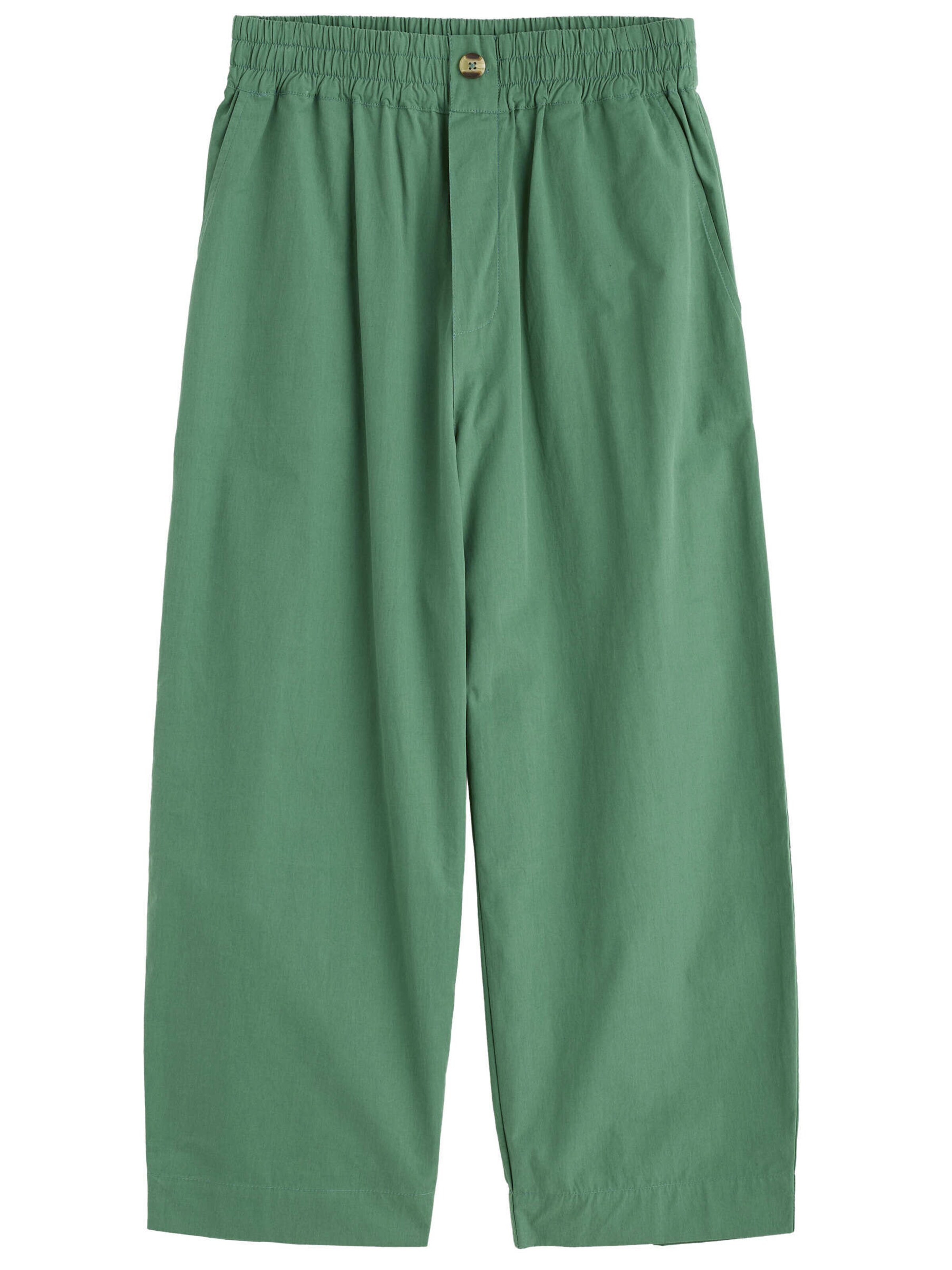 Seasalt Cornwall Loosefit Hose 'Sequence' in Grün: Vorderseite