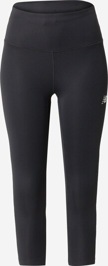 new balance Pantalon de sport '5K' en noir / blanc, Vue avec produit