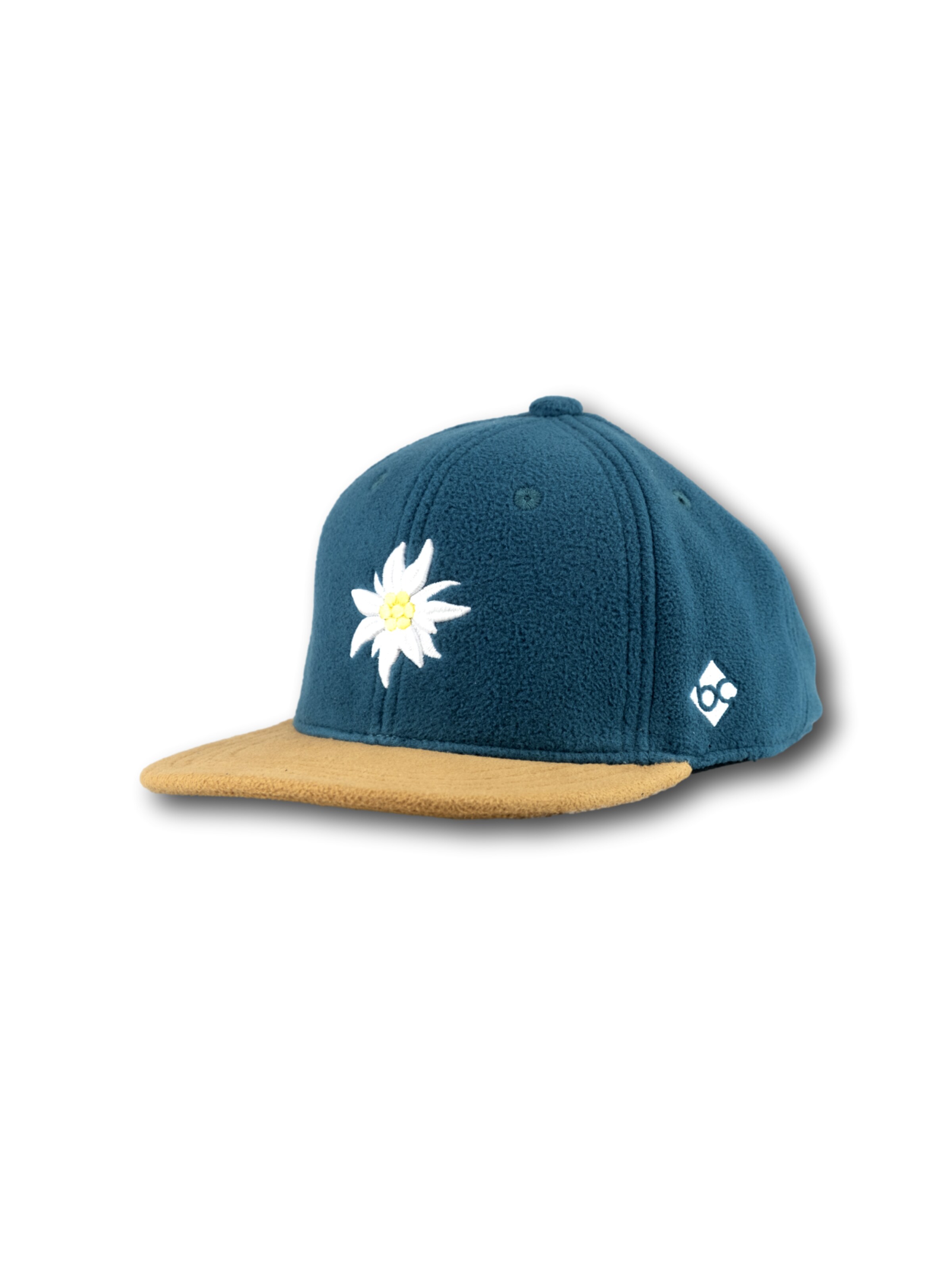 Bavarian Caps Hat 'Bavarian Edelweis' in Green: front