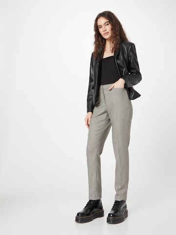 Regular Pantalon à plis 'Hedy' MORE & MORE en beige