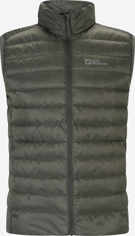 JACK WOLFSKIN Sports Vest in Green: front