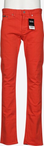 BOSS Black Jeans 33 in Rot: Vorderseite