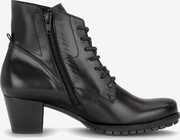 GABOR Schnürstiefelette in Schwarz: Vorderseite