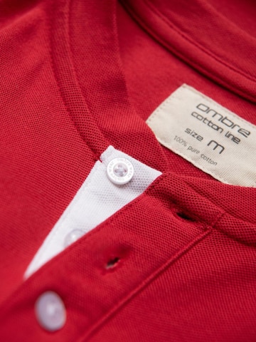 Ombre Shirt in Red