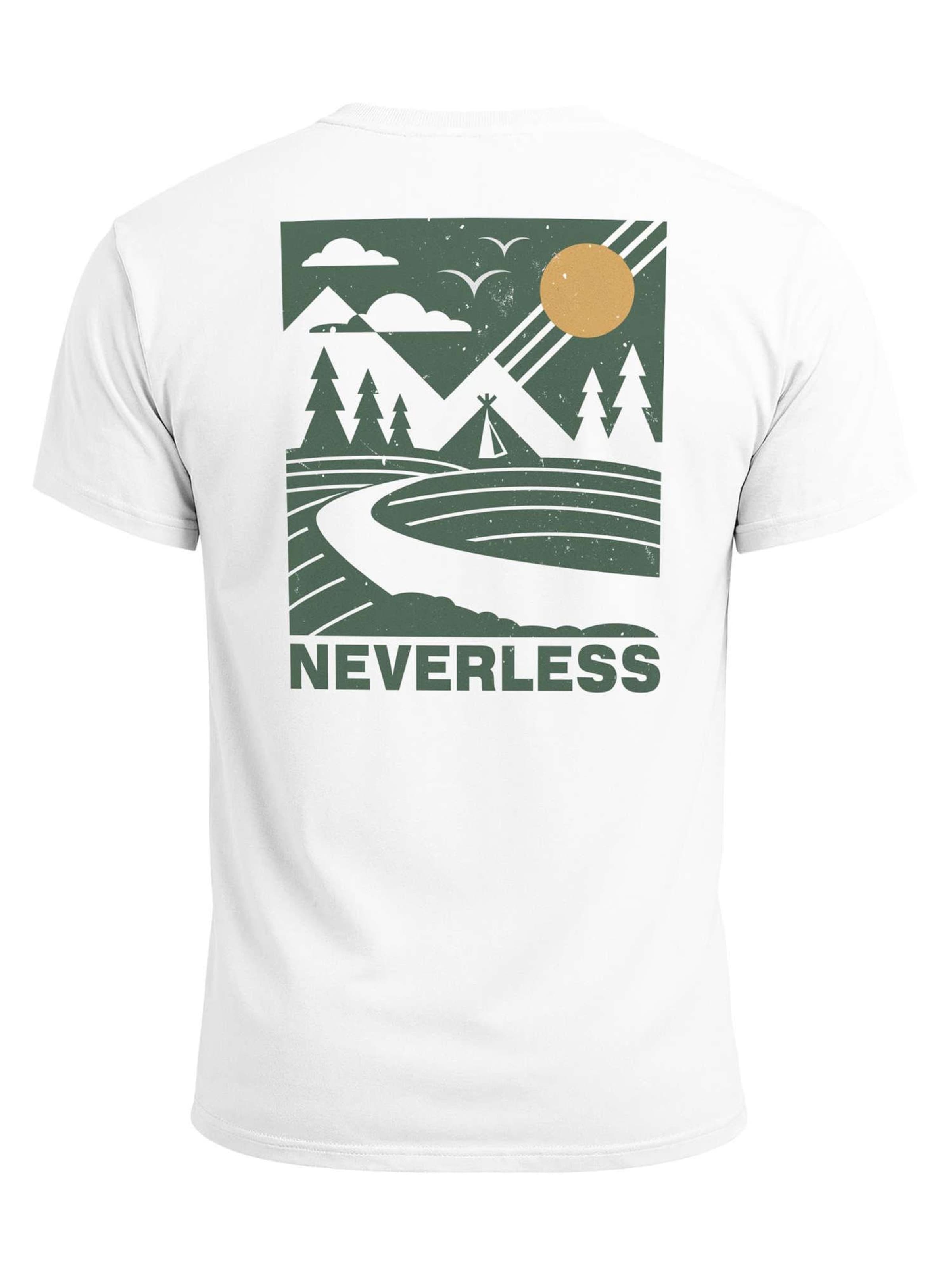 Neverless Shirt 'Neverless'‌‌‌‌‌‌‌ in Weiß