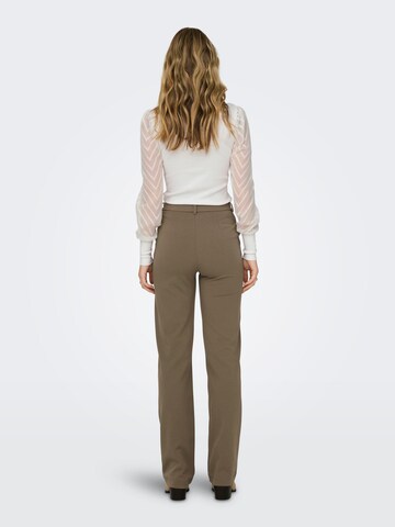 ONLY Regular Chino Pants 'RAFFY-YO' in Brown