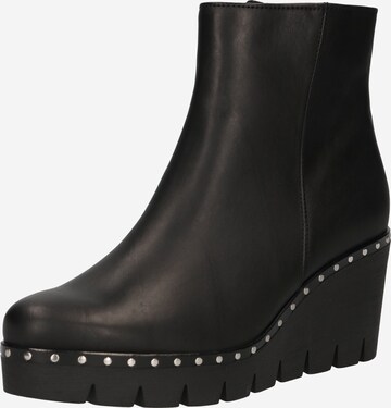 GABOR Ankle Boots in Black: front