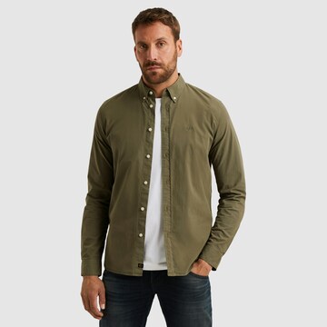 PME Legend Regular fit Business Shirt in Green: front
