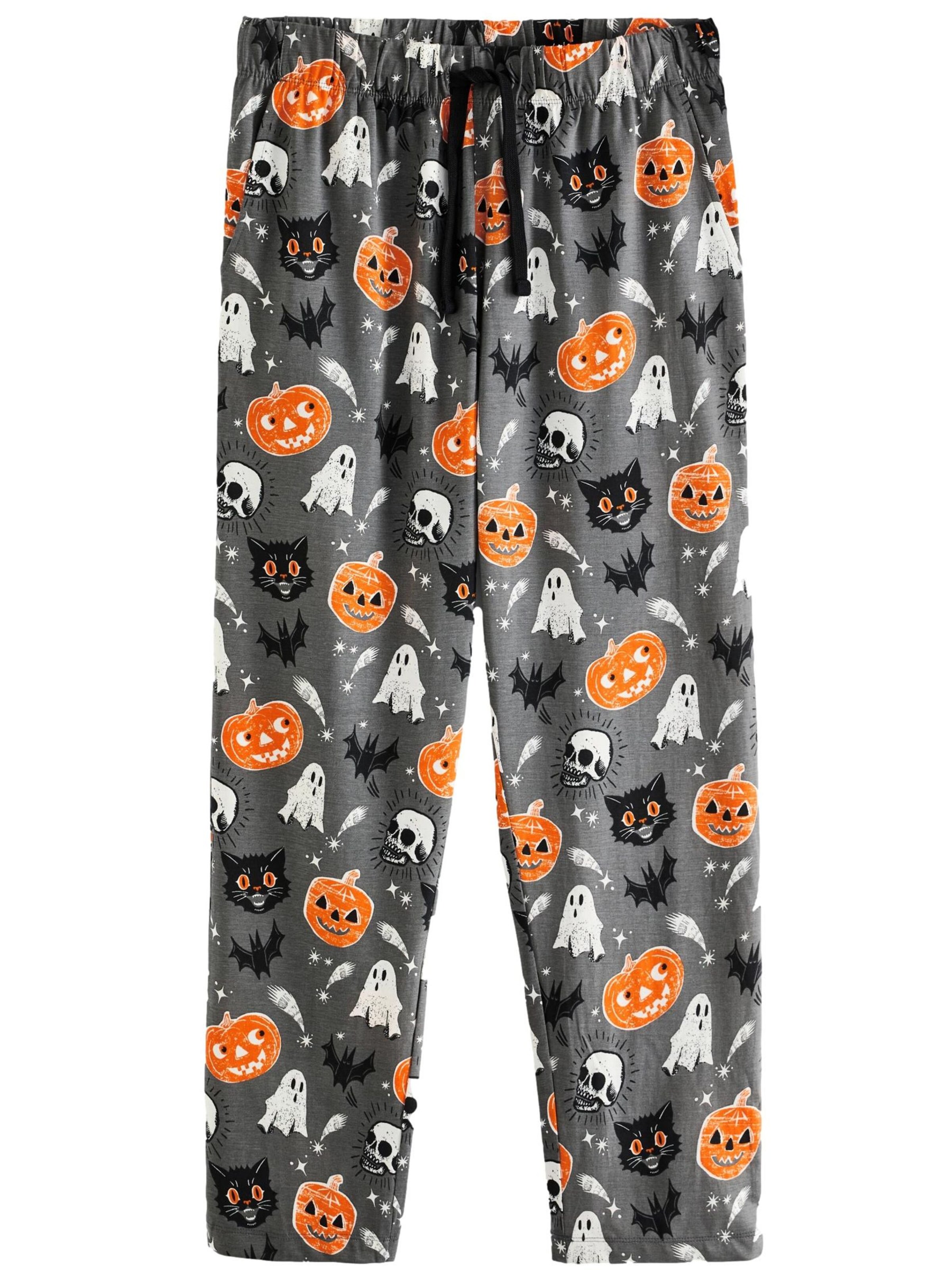 Next Pyjamahose in Grau: Vorderseite