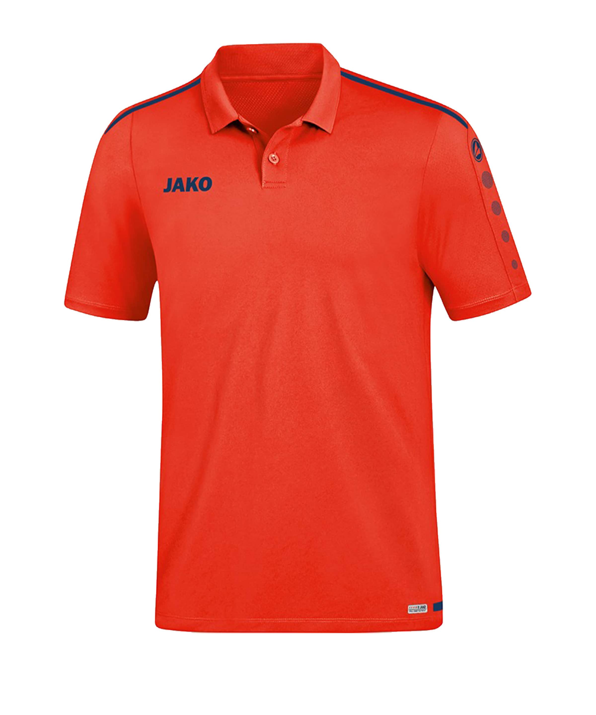 JAKO Poloshirt in Orange: Vorderseite