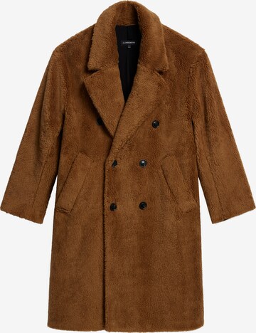 J.Lindeberg Between-Seasons Coat 'Presley' in Brown: front