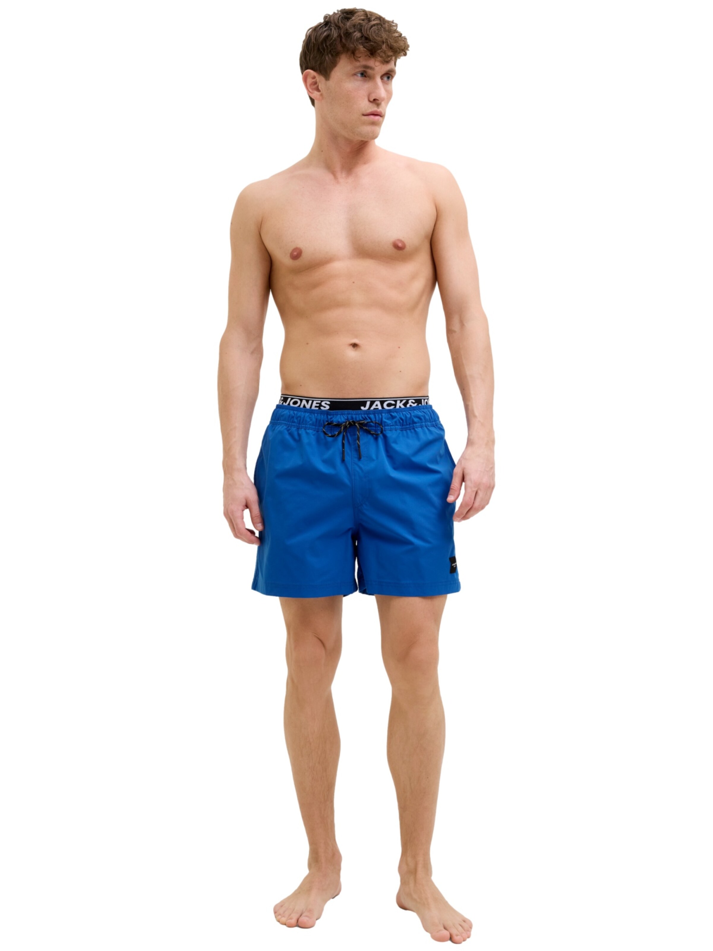 Șorturi de baie 'JPSTMaui' de la JACK & JONES pe albastru