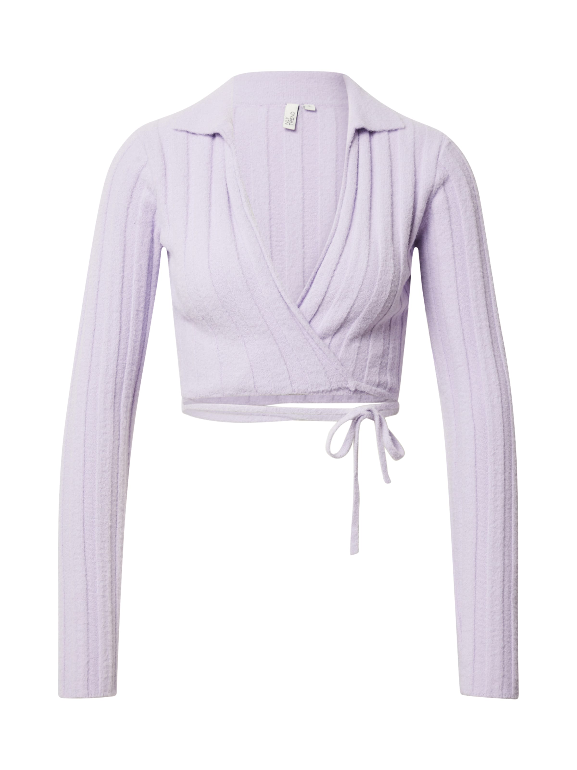 NLY by Nelly Strickjacke in Lila: Vorderseite