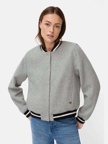 CAMEL ACTIVE Indoor Jacke mit Taschen in Grau: Vorderseite