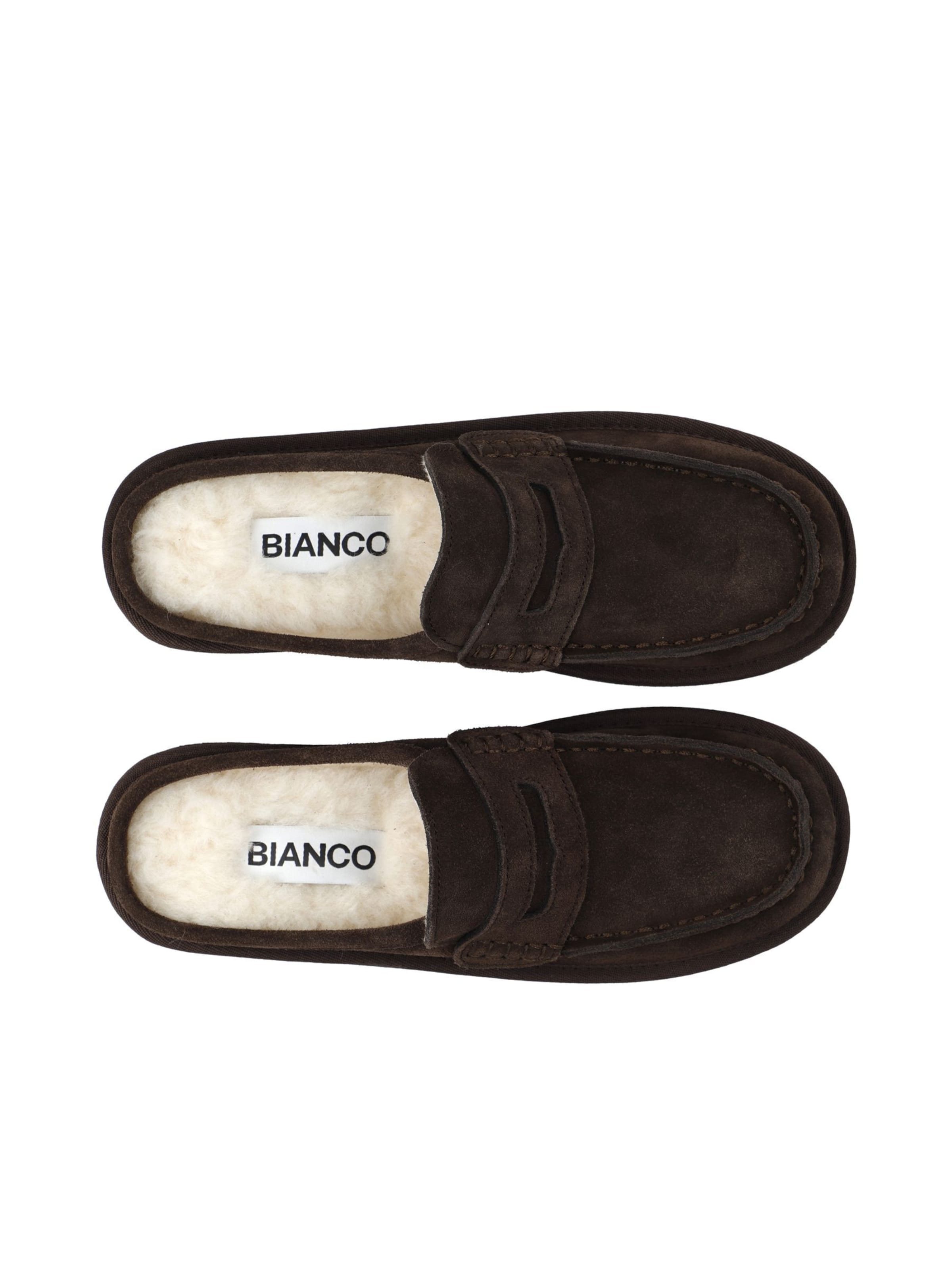 Bianco - Zapatillas de casa en marrón