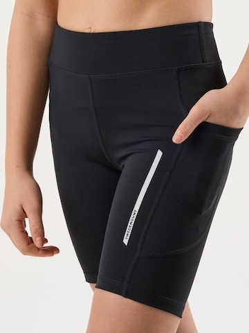 SWEDEMOUNT Skinny Sportovní kalhoty 'Core' – černá