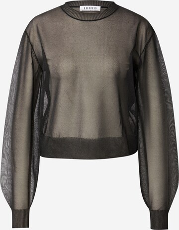 EDITED Sweater 'Emina' in Black: front