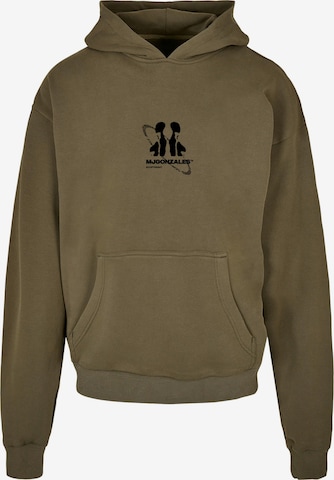 MJ Gonzales Sweatshirt in Groen: voorkant