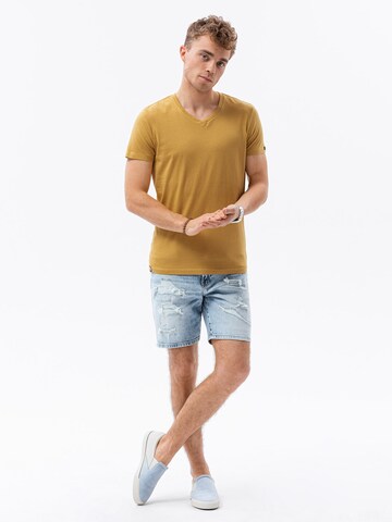 Ombre T-Shirt 'S1369' in Beige