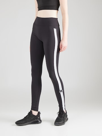 ELLESSE Regular Workout Pants 'Abigail' in Black: front