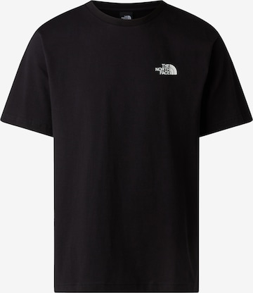 THE NORTH FACEMajica 'NSE Globe' - crna boja: prednji dio