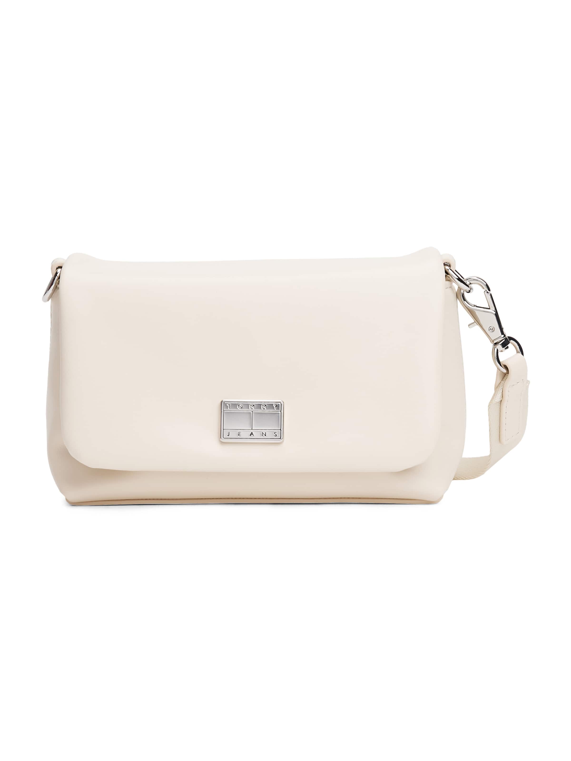 Geantă de umăr 'AMERICAN COOL' de la Tommy Jeans pe bej: față