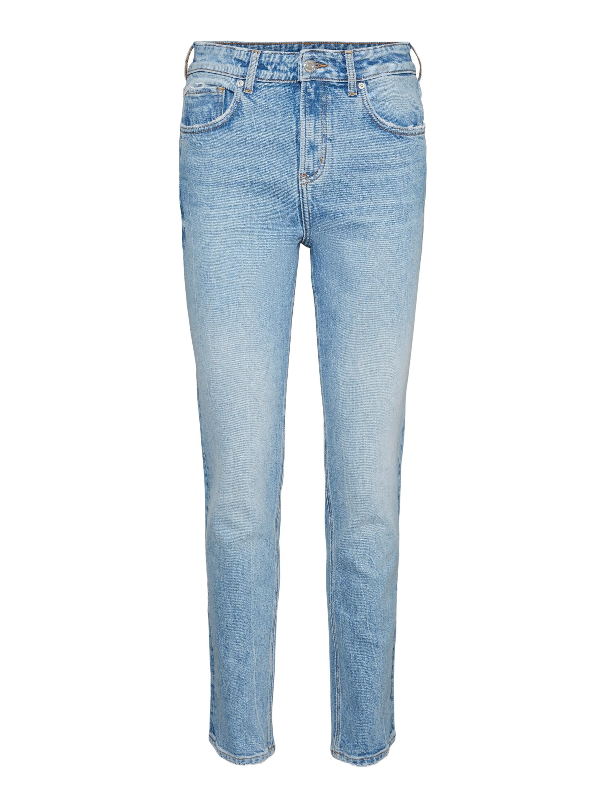 ヴェロモーダ レディース パンツ ジーンズ Tracy Hr Regular Straight カラー:Light Blue Denim