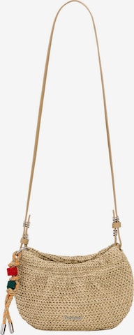 smėlio Desigual Rankinė su ilgu dirželiu: priekis