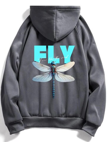 RMK Sweatshirt 'Fly Libelle'‌‌ in Grau