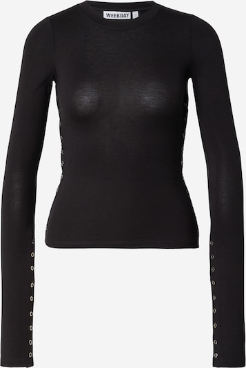 WEEKDAY Paita 'Mina' värissä musta, Tuotenäkymä