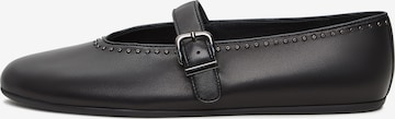 CESARE GASPARI Ballerina 'Jane' in Black: front