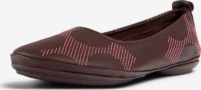 CAMPER Ballerinas ' Right Nina Twins ' in braun / pink, Produktansicht