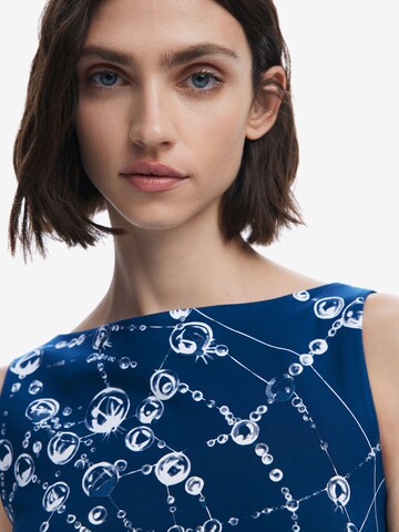 Desigual Top in Blau