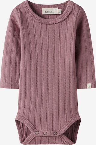 Lil'Atelier - Pijama entero/body en rosa: frente