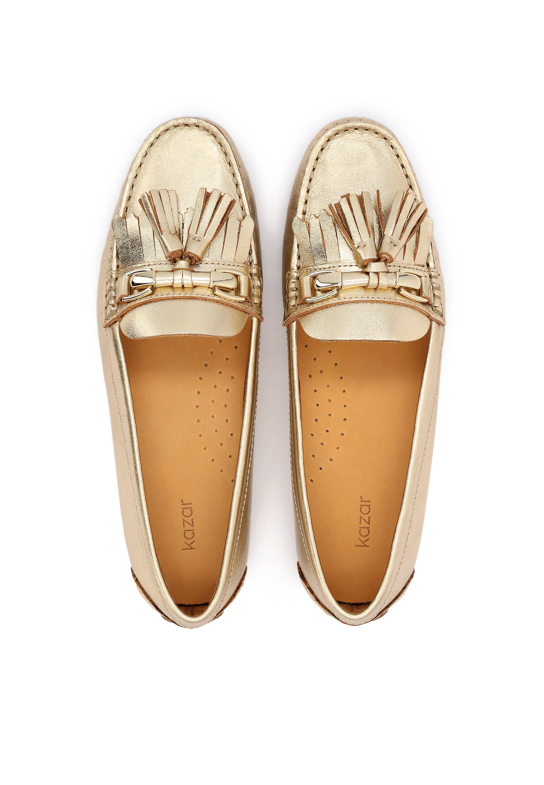 Kazar Μοκασίνι σε χρυσό