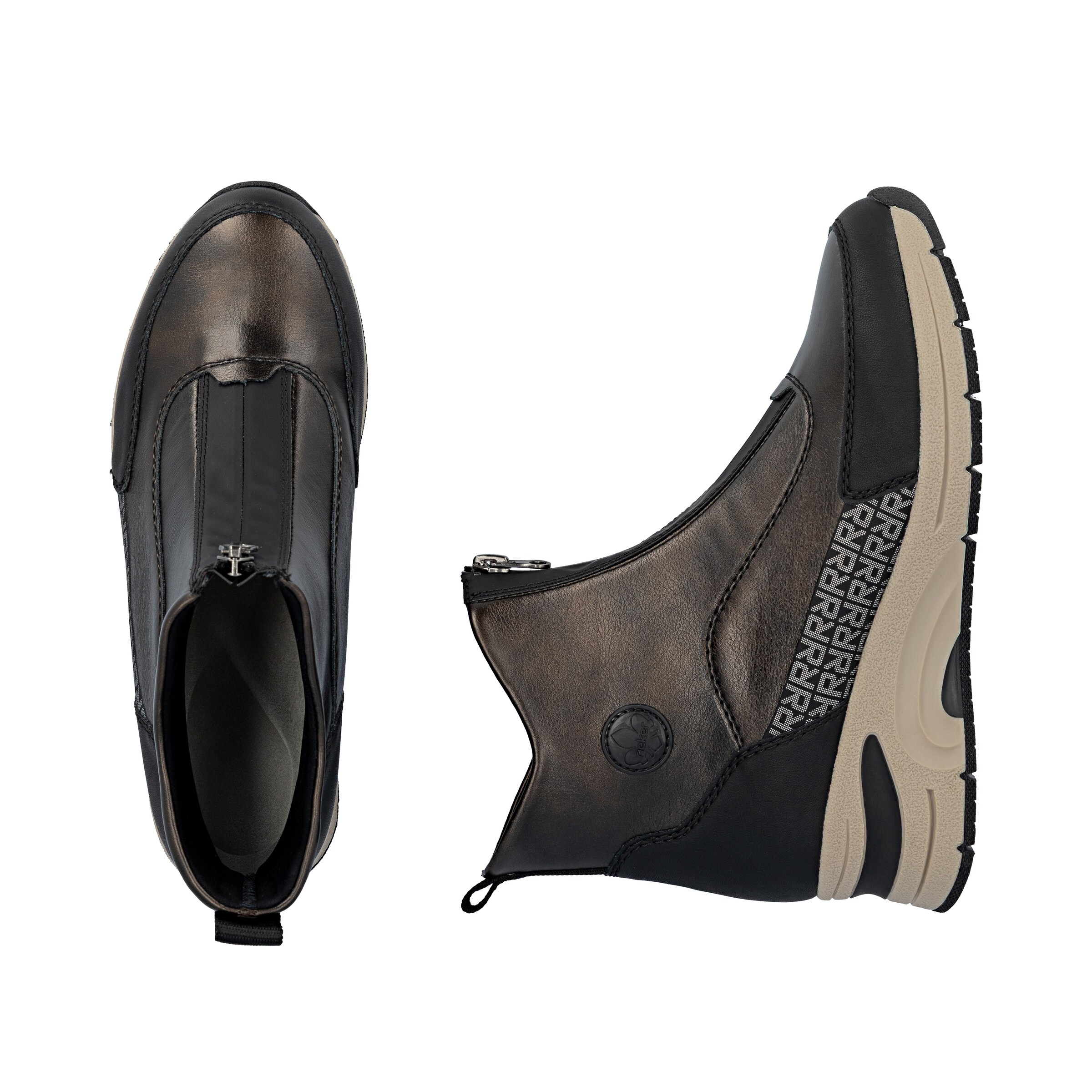 Rieker Boots 'N9381' in Brown