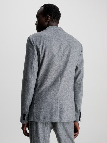 Coupe slim Veste de costume Calvin Klein en gris