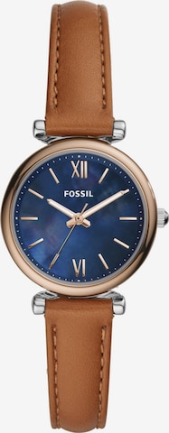 FOSSIL Analoog horloge 'Carlie' in Blauw