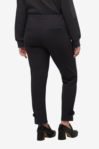 Coupe slim Pantalon Ulla Popken en noir