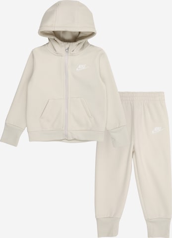 Nike Sportswear Костюм для бега в Серый: спереди
