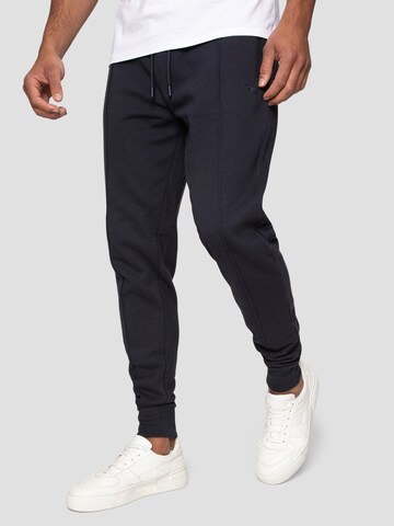 Threadbare Tapered Trousers 'Mickey' in Blue: front