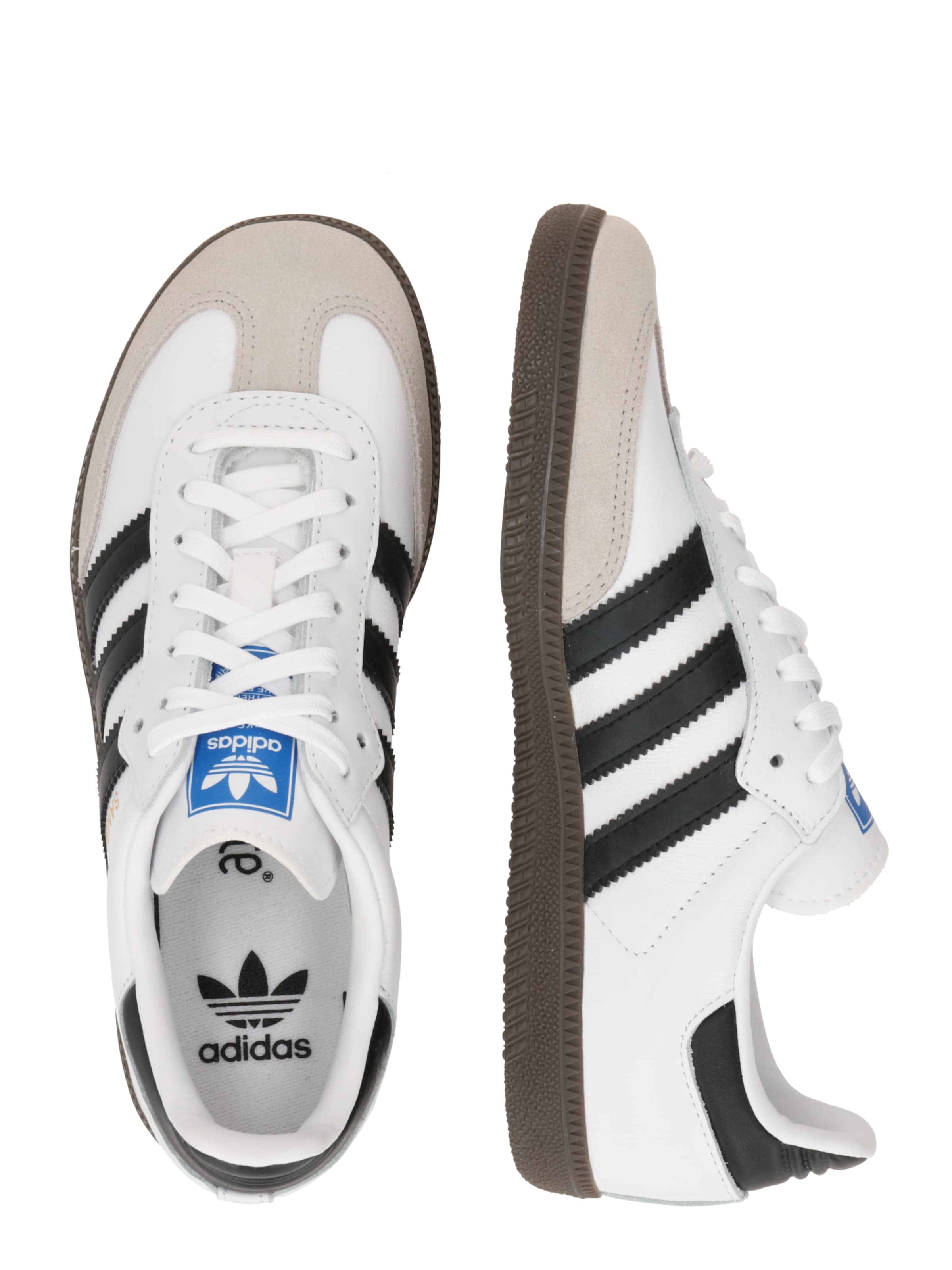 ADIDAS ORIGINALS - Sapatilhas 'Samba' em branco
