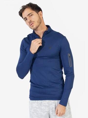 Spyder Functioneel shirt in Blauw