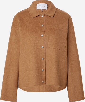 FRAME Between-Season Jacket in Beige: front