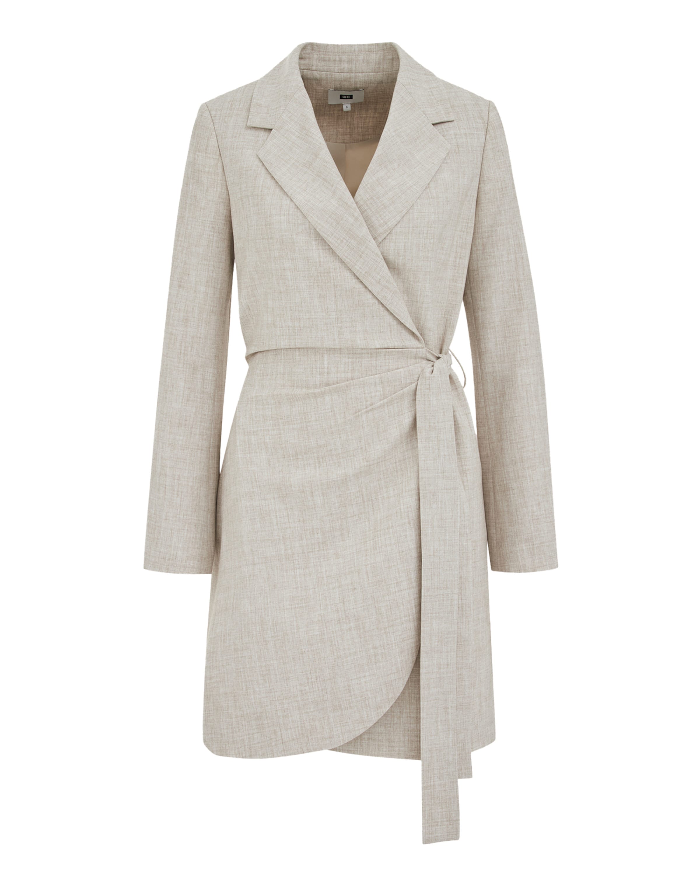 WE Fashion Dress in Beige: front