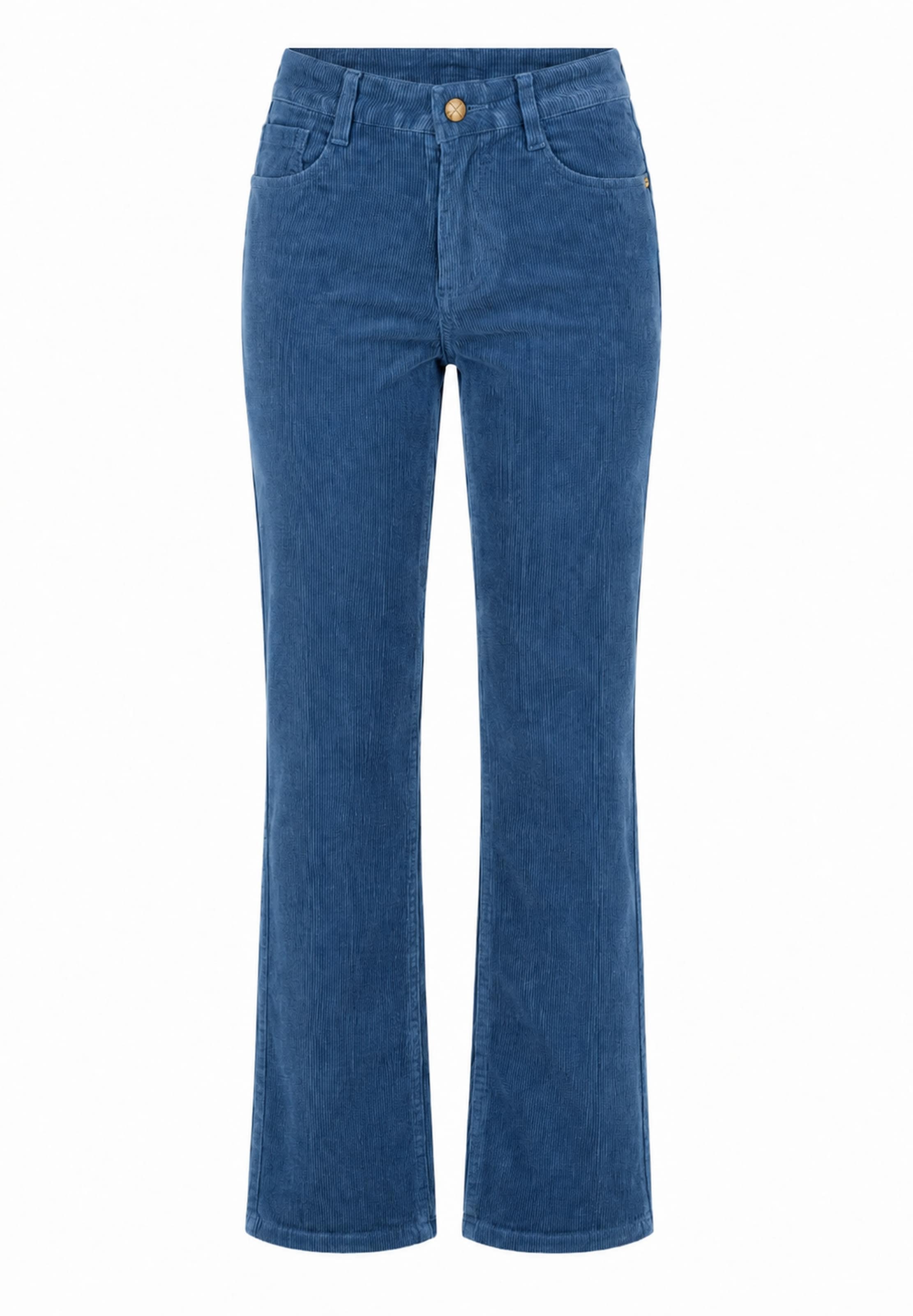 évasé Pantalon Elara en bleu : devant