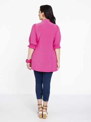 YOEK Bluse in Pink
