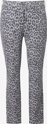 Skinny Jeans 'Sarah' de la Ulla Popken pe gri: față